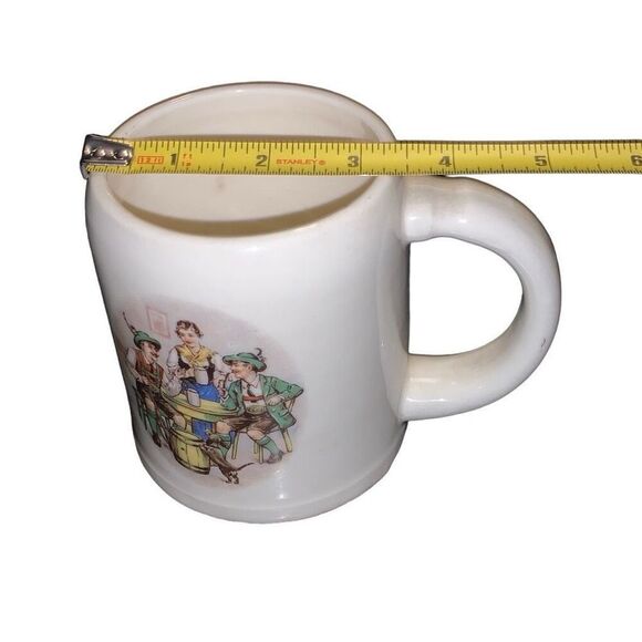 Vintage Erphila Czechoslovakia Stein Pub Theme 1/2 Liter Mug Beer Classic Style - Picture 10 of 11